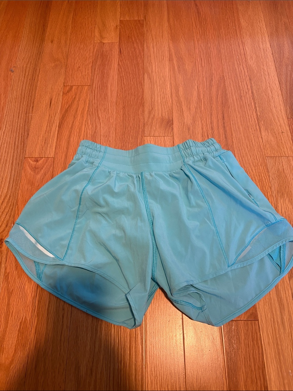 lululemon athletica Light Blue Women's Athletic Shorts